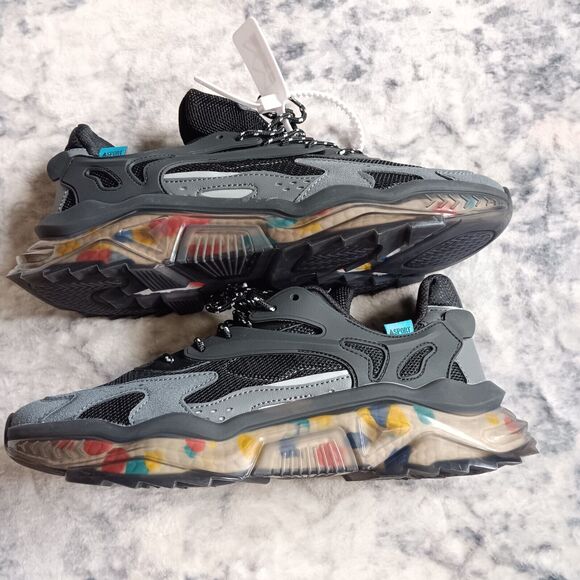 ENZO Merdin Sport Gray Mens Sneakers US 11 NIB - Picture 12 of 16